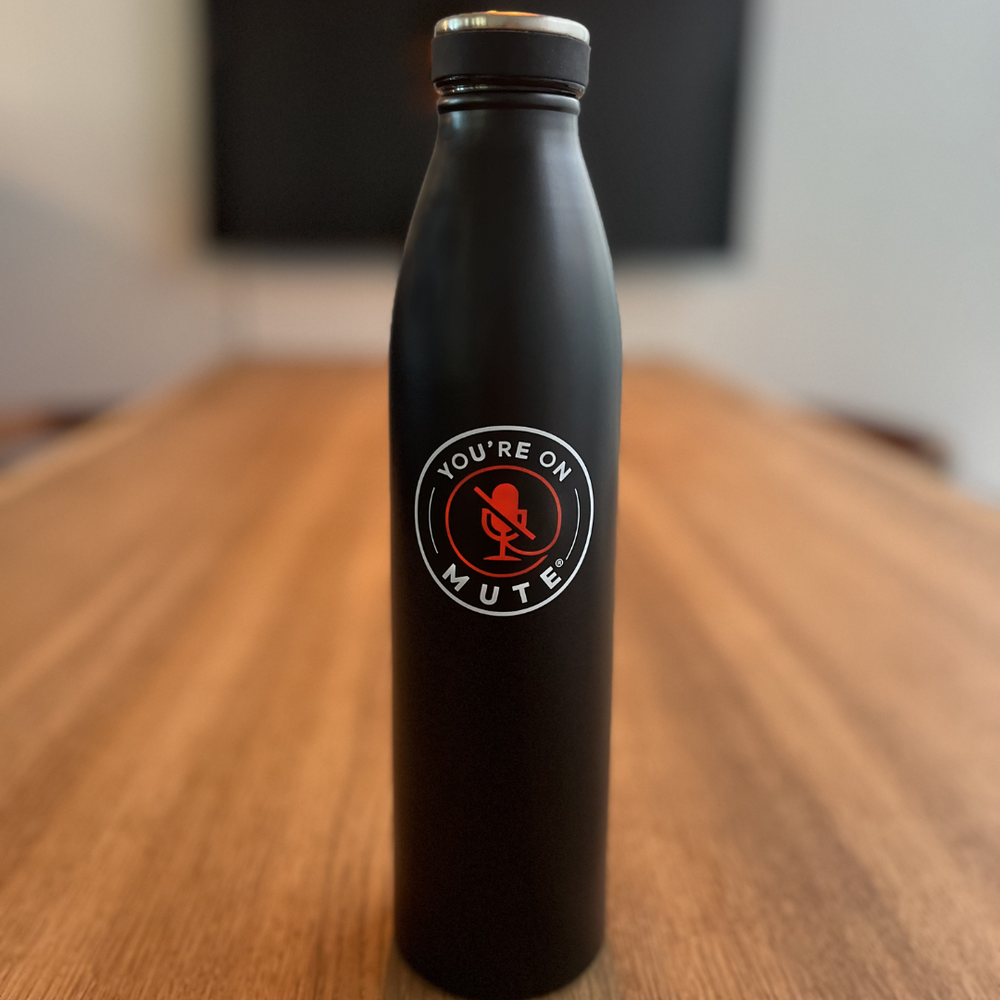 You're On Mute Double Wall Insulated Flask – Perfect for Online Meetings & Corporate Gifting in Boardroom