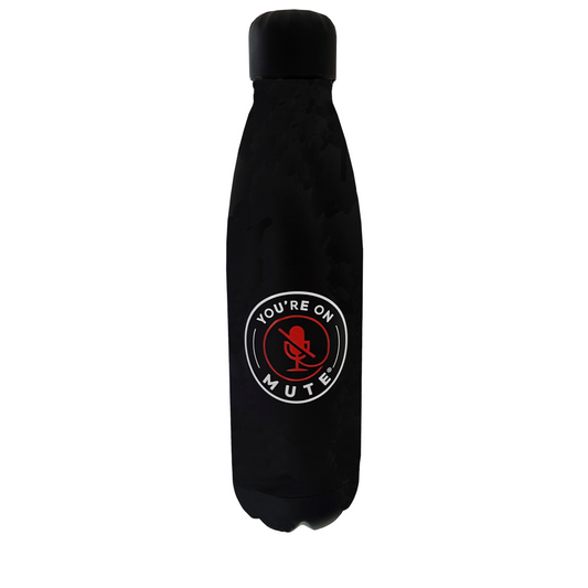 You're On Mute Official Single Wall Drink Bottle